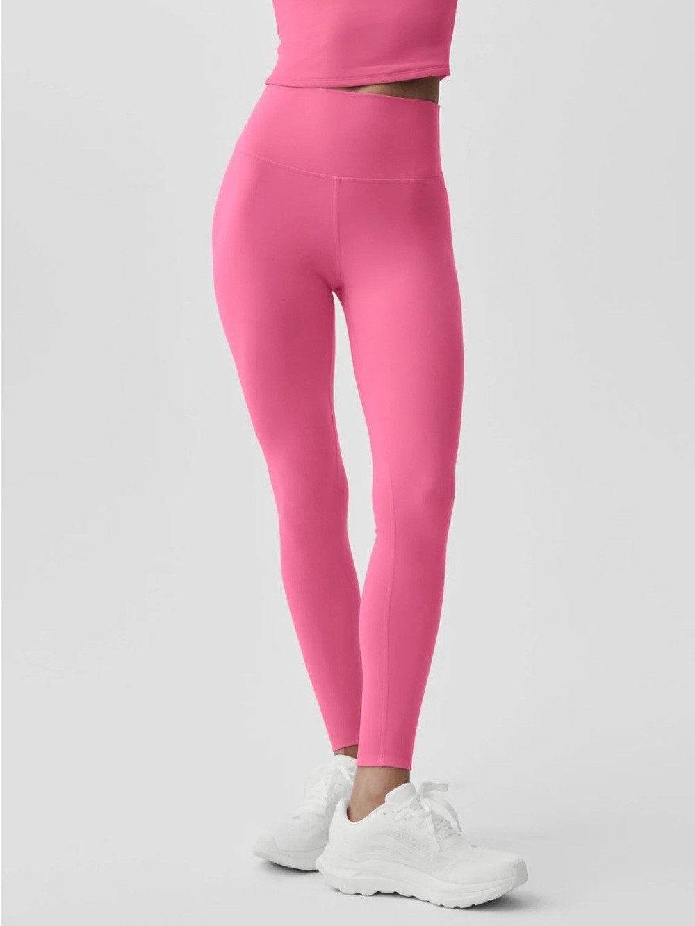 High-Rise Pink Active Leggings